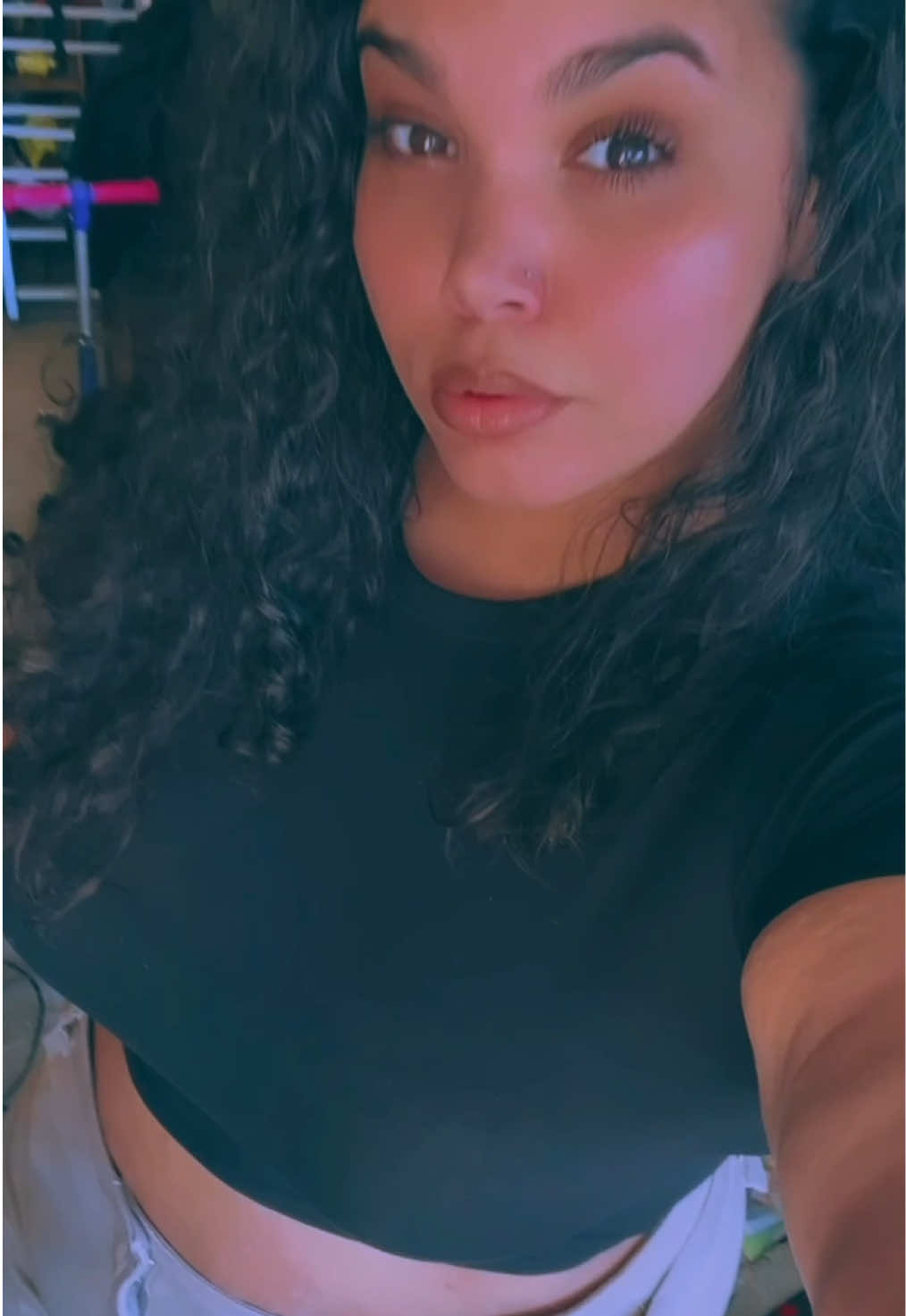 Love a simple comfortable outfit. Just not when it’s 1000 degrees🤣. Outfit: @Fashion Nova @FashionNovaCURVE #alexisdannae #OOTD #fashionnova #model #plussizemodel              