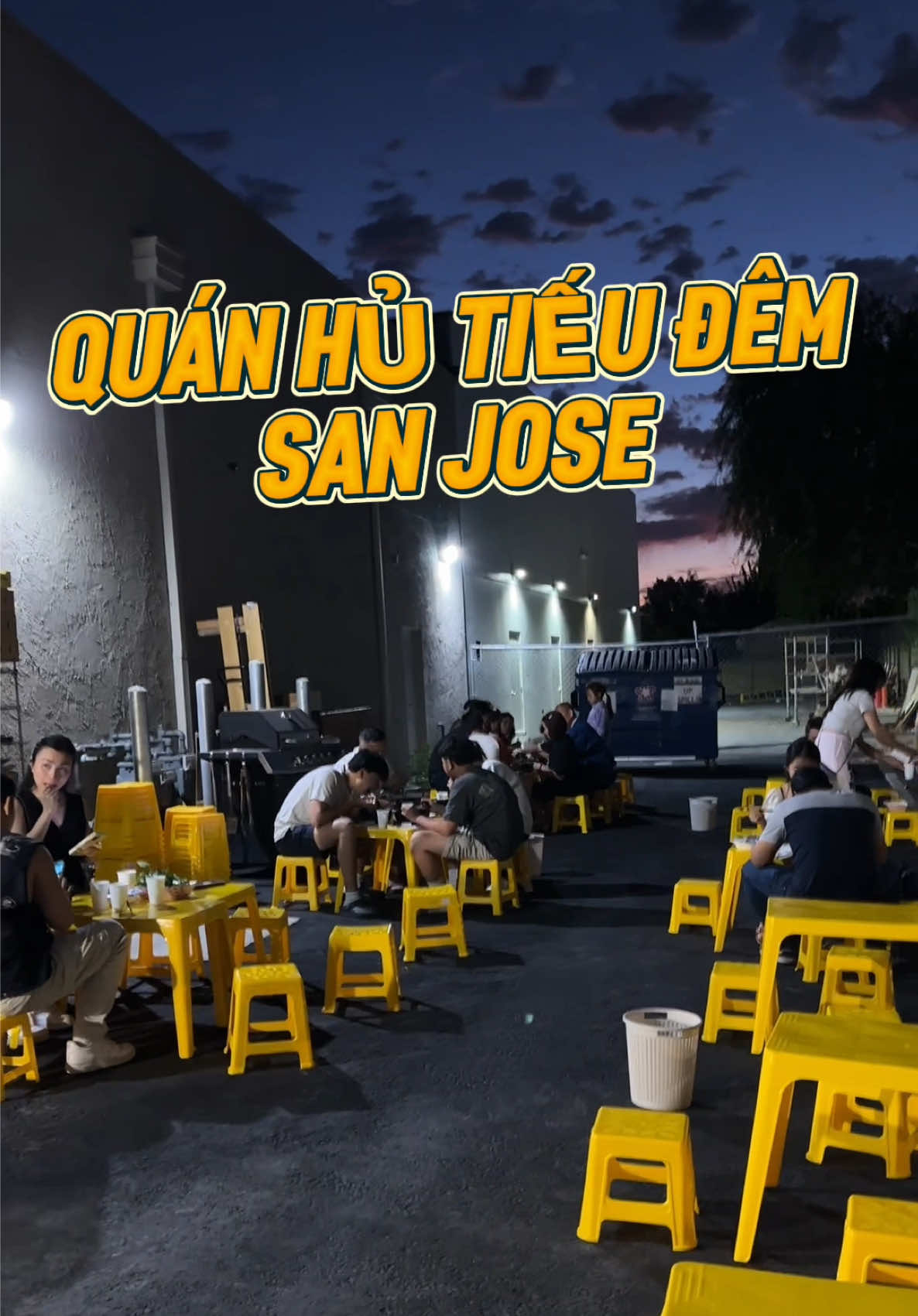 bữa nay San Jose cũng có hủ tiếu đêm nhe #sanjose #cuocsongmy #cuocsongcali #vietnamese