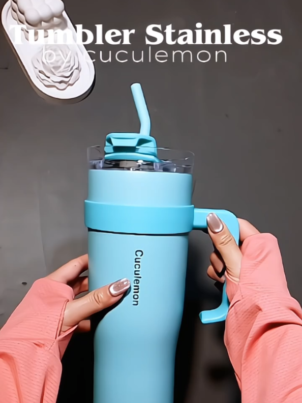 kalian harus punya tumbler  cakep ini dr cuculemon 💦💙#tumbler #tumbleraesthetic #tumblerviral #tumblerstainless #fypage 