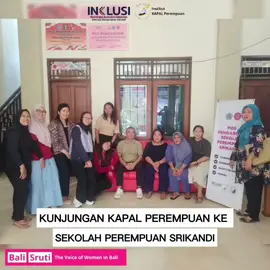 Kunjungan KAPAL Perempuan ke Sekolah Perempuan Srikandi  Hai Sahabat Bali Sruti 👋 Pada 15 Agustus 2025, Sekolah Perempuan Srikandi menerima kunjungan dari KAPAL Perempuan, yakni Mas Idos dan Mba Lia. Kehadiran mereka disambut hangat oleh para anggota yang begitu antusias mengikuti setiap rangkaian kegiatan.  Kunjungan ini menjadi ruang penting untuk berbagi cerita dan pengalaman. Anggota Sekolah Perempuan Srikandi berbagi perjalanan mereka sebagai bagian dari sekolah perempuan, termasuk suka duka, pembelajaran, hingga perubahan yang mereka rasakan dalam kehidupan sehari-hari.  Selain itu, pada kesempatan ini juga membahas peran mereka sebagai pengurus pos pengaduan. Berbagai persoalan yang telah ditangani menjadi bahan refleksi sekaligus motivasi untuk terus memperkuat kerja-kerja kolektif dalam mendampingi perempuan di desa. #balisruti #sekolahperempuan #sekolahperempuansrikandi #KAPALPerempuan