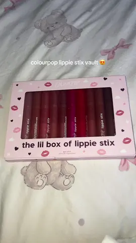 the vault has every shade I love 😍 #colourpop #cosmetics #lippies #bundle #makeupfinds #tiktokmademebuyit 