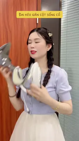 Đai kéo giãn cột sống cổ #giadungtienich #daikeogiandotsongco #daikeogiancotsong #daicodinhcotsong #xuhuong 