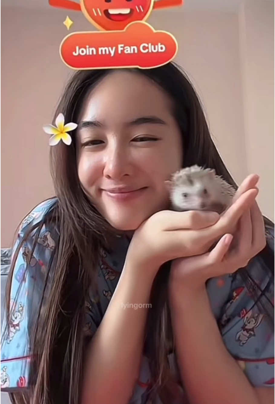 Além de me responder, ela ainda falou em português “olá brasil” “tchau” “eu te amo” “bom dia”. Como não amar? 🥹🤍 obrigada @Nekonaerun #nekonaerun 