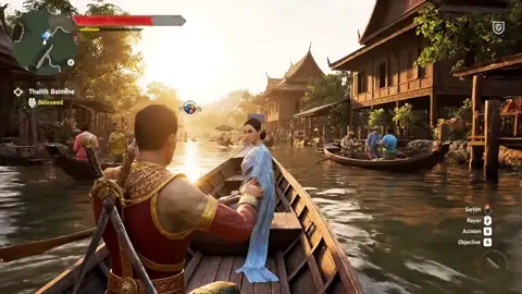 Assassin's Creed x อโยธยา ✨️ กับภารกิจ พายเรือส่งแฟนสาว และร่ำลาก่อนไปทำภารกิจ (สอดแนมกองทัพบุเรงนอง) (เรื่องนี้ต้องถึง Ubisoft 😆) #AISTORY #AI #assasincreed #thailand🇹🇭 #ubisoft 