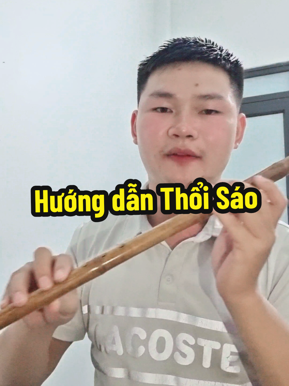 hướng dẫn thổi sáo.. #saotruc #hocthoisao #Sonsao 