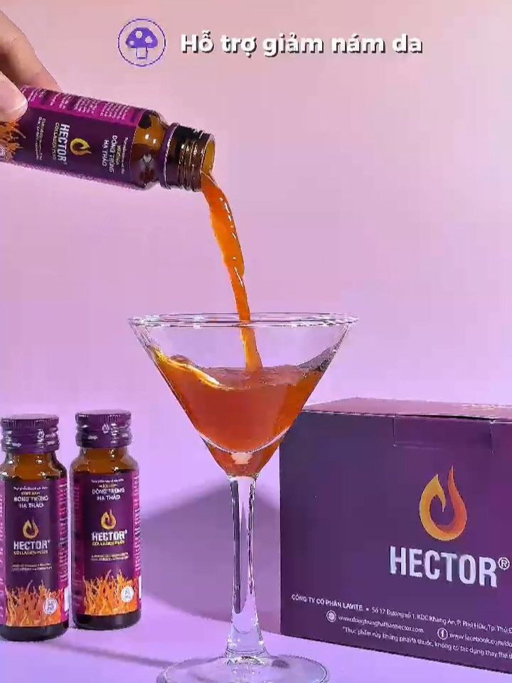 Hector Collagen Plus, mờ thâm, giảm nám cực hiệu quả #HectorCollagenPlus #DongtrunghathaoHector #xuhuong #goclamdep #TriNam