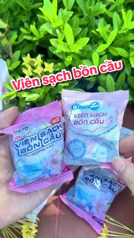 Combo viên sạch bồn cầu CleanZ và Geto. Thả vào là thơm tho, khử mùi sạch sẽ. Hương đào thơm dịu nhẹ#viensachboncaucleanz #vienthaboncaucleanz #giohangtot 