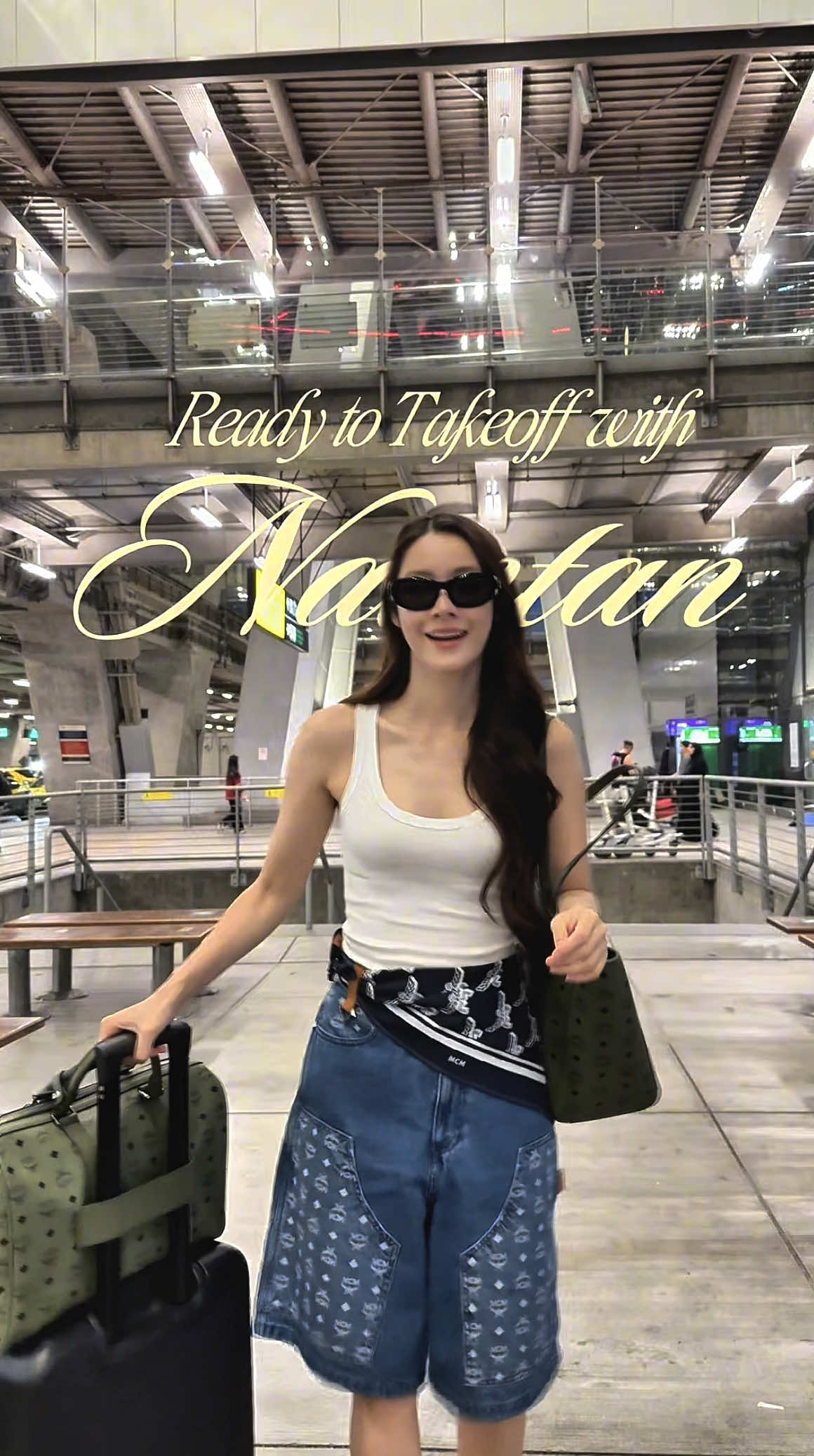 Ready to takeoff ไปกับการเดินทางสุดพิเศษของน้ำตาล ทิพนารี สู่กรุงโซล พร้อมรอติดตามกิจกรรมสุดเอ็กซ์คลูซีฟและช่วงเวลาพิเศษตลอดทริปนี้  #MCMThailand #NamtanTipnaree  สอบถามข้อมูลเพิ่มเติมและซื้อสินค้าได้ทาง LINE OA : @MCMTHAILAND