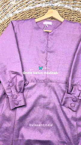 Gamis Katun Madinah - Adem,Simple,Elegant! Warna Tari bikin auto jatuh cinta💜 Wajib masuk wishlist kamu ni✨ #gamiskatunmadinah #gamisdaily #ootdhijab #fyp #gamisviral 