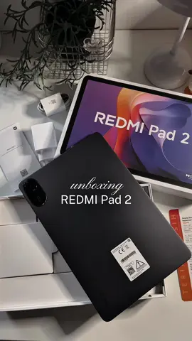 unboxing redmi pad 2 💗 #redmipad2 #unboxing #Tech 