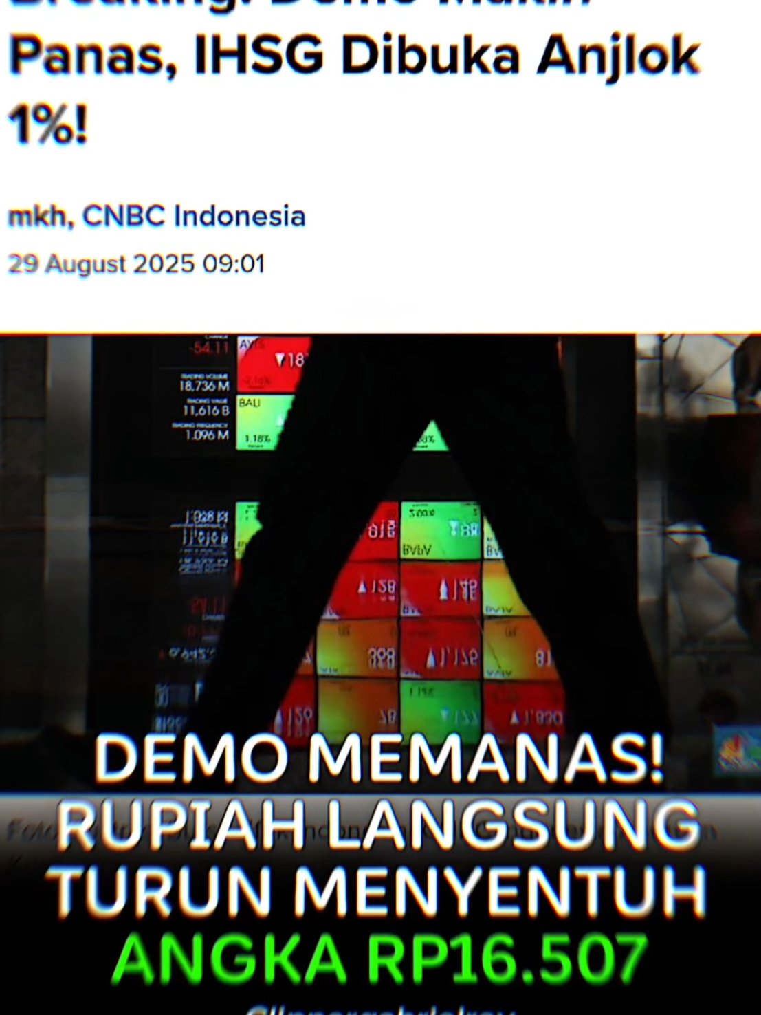 Makin turun guys. #cryptowave #cryptonews #saham #ihsg #demo 