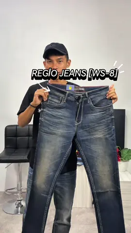 Keep calm dengan warna klasik‼️ #Regiojeans #celanapanjangpria #jeansslimfit 