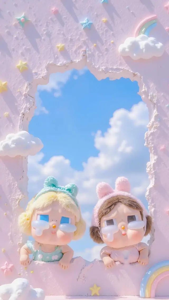 #crybabypopmart  #wallpaper 