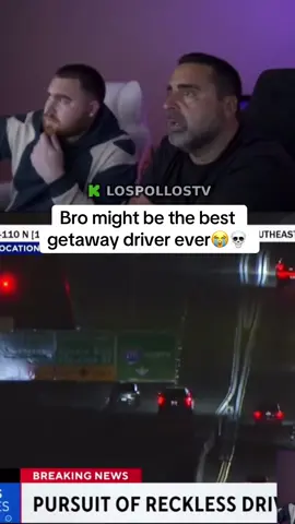 Bro went over 4 lanes in 1 second😭#lospollostv #fyp #foryoupage #lospollos #explore 