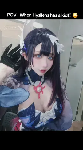 เทสมีลูกเวอร์ชั่นคอสเพลย์#CapCut  #Hysilens #HonkaiStarRail #cosplay