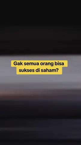 Gak Semua orang bisa sukses di saham? Source YT/LEON HARTONO #andryhakim #saham #edukasi #minsdet #stockwise 