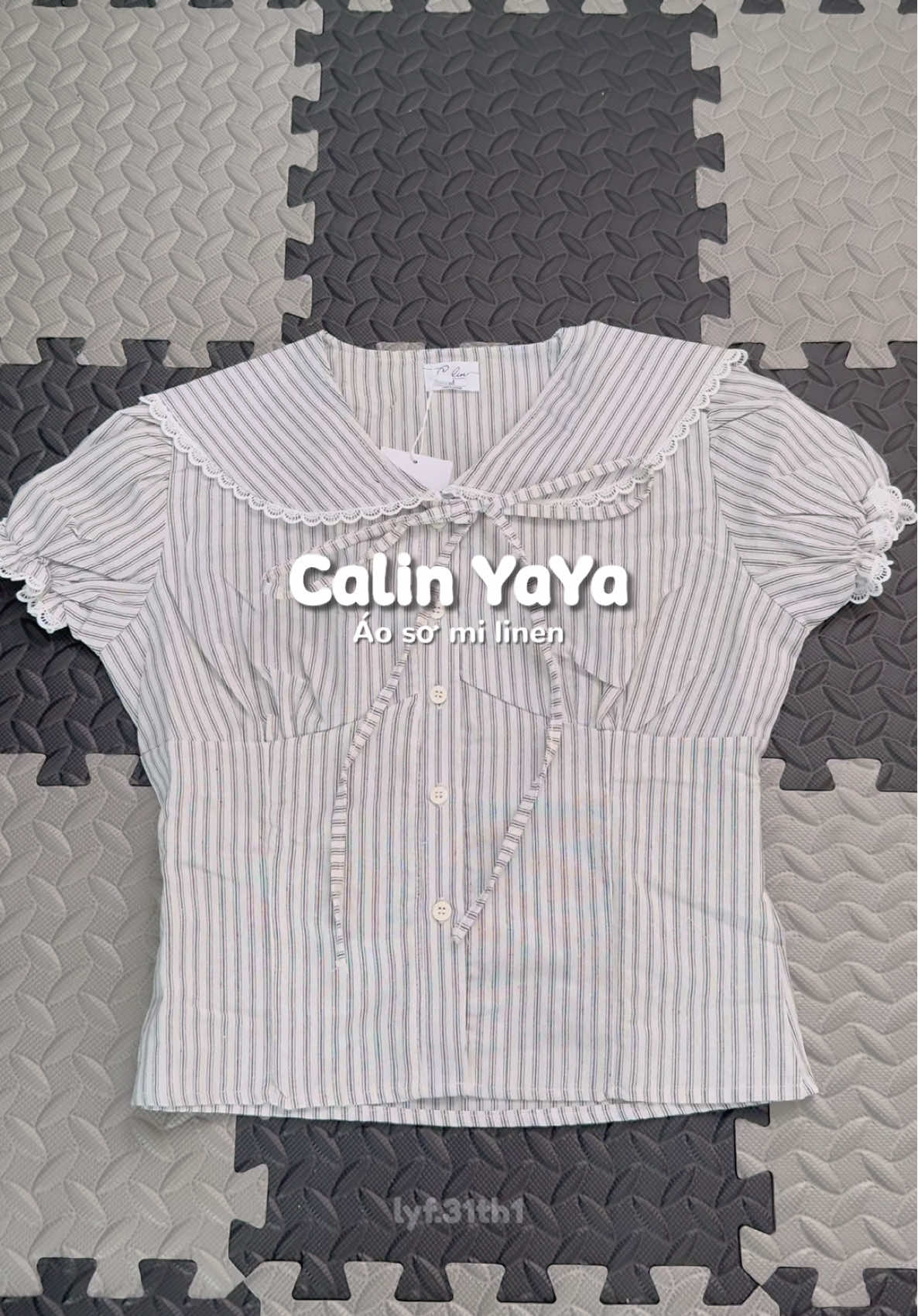 Áo xinh quá trời  #calinyaya #aokieunu #reviewquanao #aokieuxinh #unboxing 