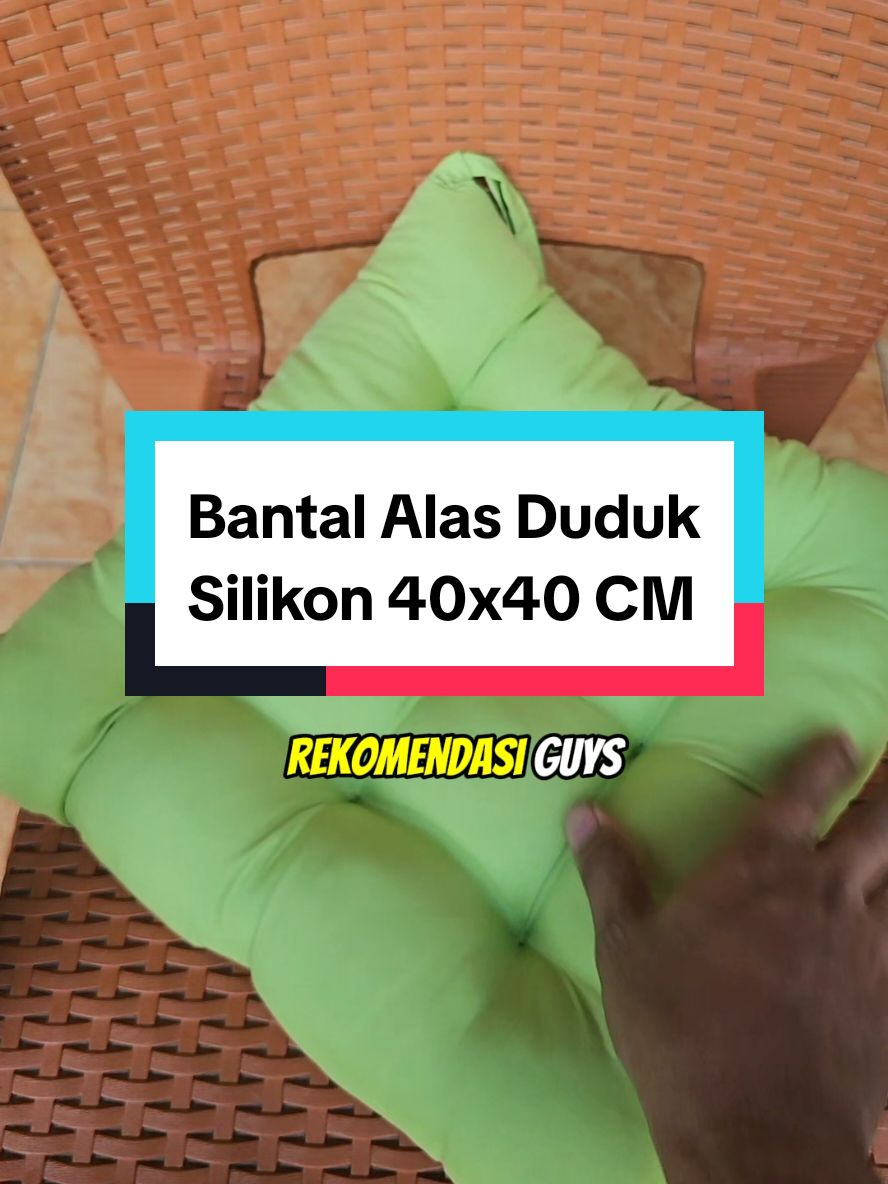 bantal alas duduk silikon super empuk harga murah ukuran 40x40 cm dengan ketebalan 7 cm #bantalduduk #bantalduduksilikon #alasduduk 