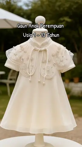 Gaun Anak Perempuan Usia 1 - 13 Tahun #gaunanakperempuan #gaunanak 