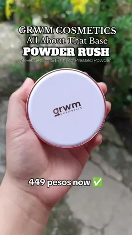 naka sale ngayon tong setting powder from @grwmcosmetics check out ka na agad #grwmcosmetics #grwmmakeup #powderrush #settingpowder 