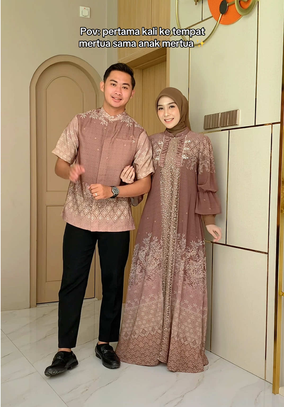 Kalo ootdnya gini, mertua auto kasih restu✨ #fyp #dresskondangan #gamiscantik #gamiskondangan #dressmuslim 
