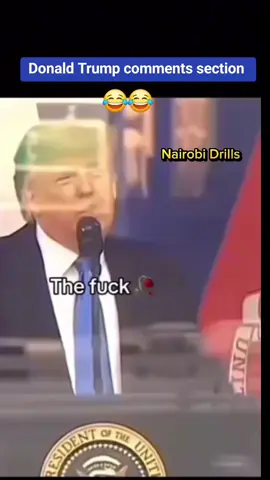 Donald Trump funny comments section. #reels #viral #fyp #trending #tiktokcomments 