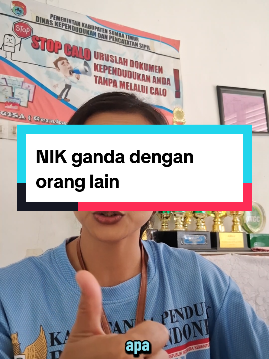 Membalas @manyun.93 jika terindikasi ganda,  segera ke dukcapil ya kak... #biartau #biarpaham #adminduk 