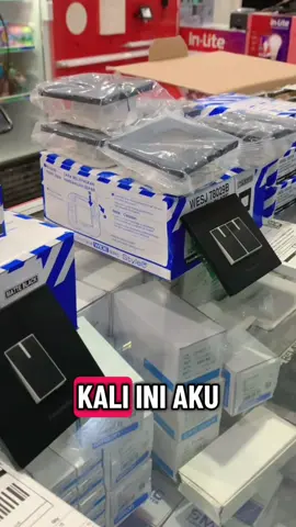 Panasonic hitam 😍🤩#saklar #panasonic #hitam #angkasalistrik #fyp 