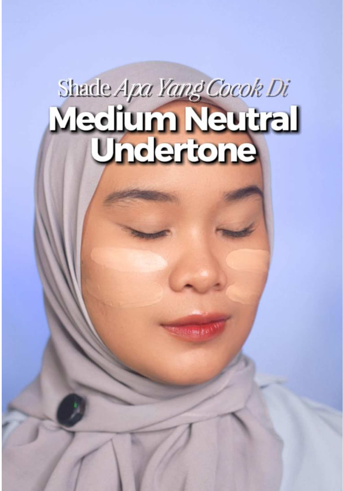 ABSENN YANG KULITNYA SAMA KAYAK AKU! Geng #mediumneutral pasti akan cocok sama shade ini! #promocushionlight #cushionlight+ #cushionbiruwardah 