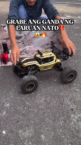 GRABE ANG LARUAN NATO NAPAKATIBAY🔥🔥🔥#monstertruck #toys #toysforkids #rctoys #remotecontrolcar 