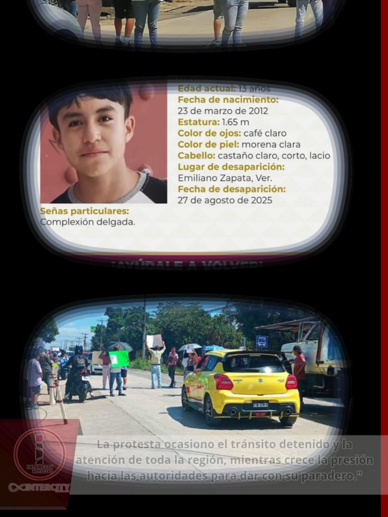 🚨 Urgente en Veracruz Familiares bloquean la carretera Xalapa – Coatepec exigiendo la búsqueda del menor José Emmanuel Antonio Alarcón, desaparecido desde ayer. 👉 Lee la nota completa aquí: 🌐 intercitycomunicacion.com 🚧 Bloqueo en carretera Xalapa-Coatepec 📺 Intercity TV | 📻 Intercity Radio | 📰 Intercity Noticias #IntercityNoticias #Xalapa #coatepec #Desaparecido #Veracruz #NoticiasMexico #IntercityComunicación #Seguridad #Veracruz #ÚltimaHora