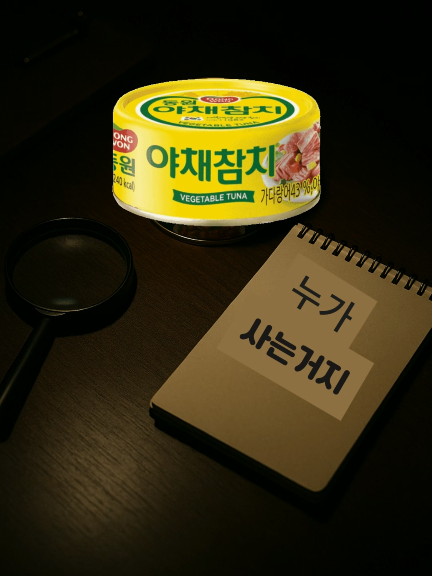 야채참치의 미스터리, 누가 먹긴 먹는 거야?