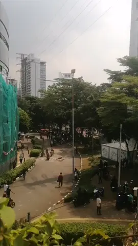 Kondisi Mako Brimob Kwitang, 29 Agustus #demo #ojol #Brimob 