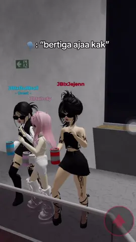 dmna ada trio, disitu ada mereka juga🤏🏻  @indy🌸 @ssbullbull @ᴱˣᶜ 𝐈𝐲𝐚𝐧🌪 @TTRxRann @Abayy♨️ #roblox #ruangpesta 