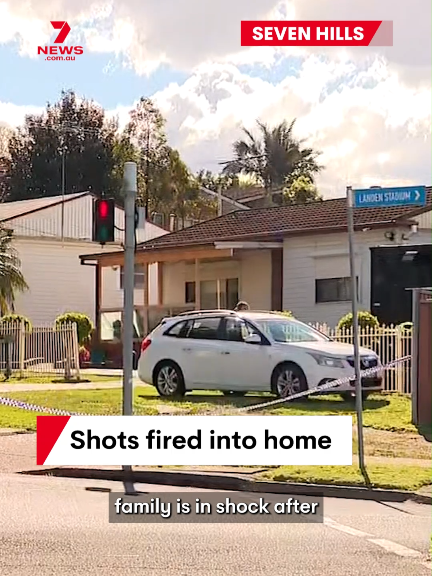 Shots have been fired into a family's home at Seven Hills in Sydney's west. #crime #sevenhills #westernsydney #sydney #nswpolice