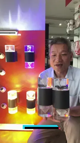 Đèn tường chày pha lê hắt tường 10w tiết kiệm điện chống nước chống muỗi hắt nhiều màu lắp cầu thang phòng khách sân vườn #denchayphale #dưnchayhathaidau #xuhuong #thinhhanh 
