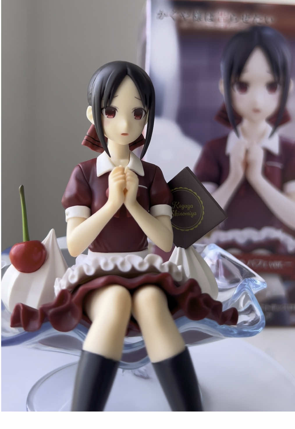 Kaguya Shinomiya Parfait ver unboxing!!                                         #figure #fyp #unboxingvideo #animefigure #kaguyasama 