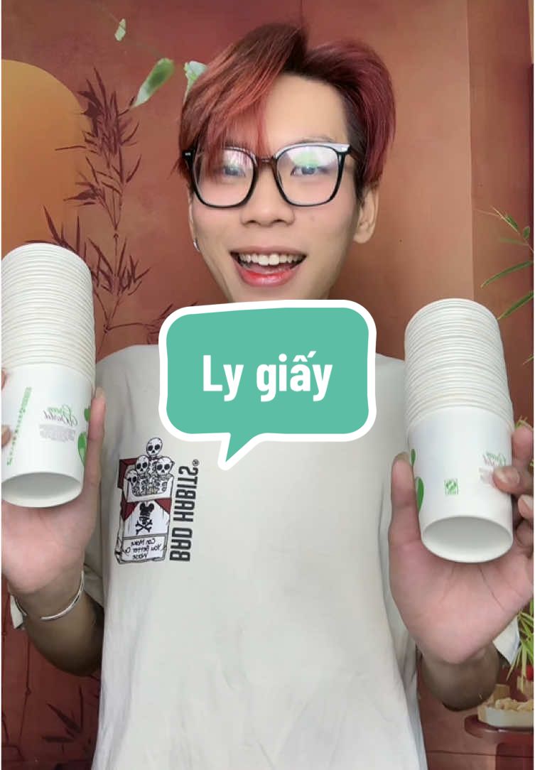 Ly giấy #lygiay #vatdunggiadinh #xh #xuhuong #viral #duongduongstore 