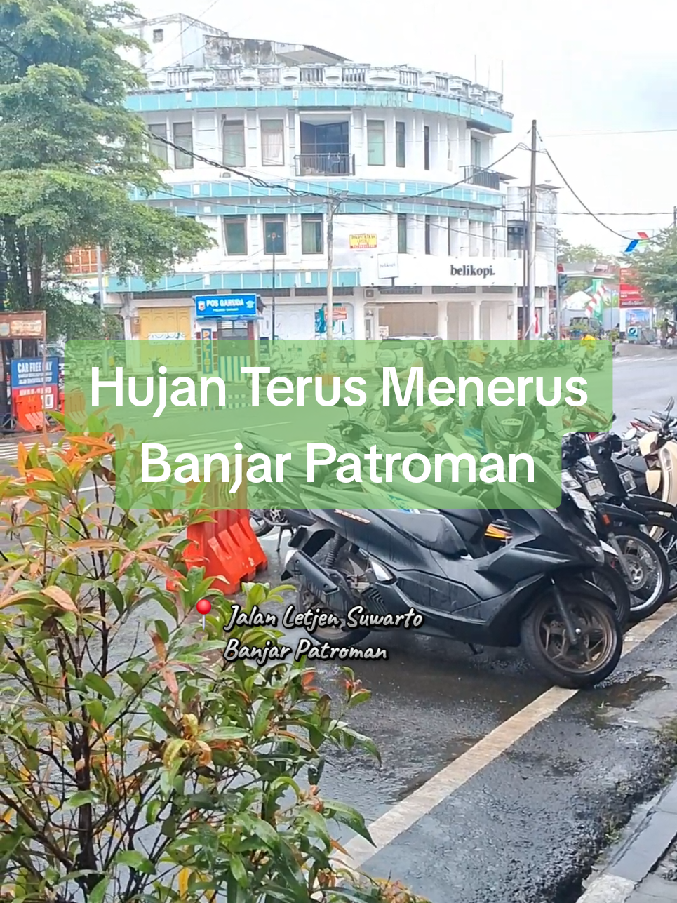 Hujan masih turun  ( 29/08 ) di seputaran Kota Banjar Patroman, Jawa Barat. Bagaimana dengan wilayahmu ? #kotabanjar #banjarpatroman #cuaca #hujan #hujan🌧️ 