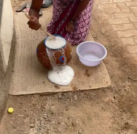 Being a Gobela is not easy  Here I was reaching an initiate how to eat  ibudlu (Ancestoral food ) I give initiates ibudlu in the morning ,afternoon ,evining for the entire period of their stay endumbeni ya mina  They eat also ancestral herbs with soft porridge in the morning  They inhale ancestral herbs two times a day  On top of that all ,daily i wake up between 2/3 morning to talk to their Ancestors ,beat drums and sing .. again beat drums afternoon again night .. these are daily routines besides the ones that happens now and then .. for the entire period of their stay with me  It’s a process  You must have love and passion of what you do and respect Ancestors  So she wrongly ate it  She used one hand to eat and you must use two hands  You put left and eat then right and eat and faster  The faster you do your things the faster and active your spirit will be  When you eat ibudlu you kneel  No shirt or or T-shirt  #this is 2023 at home before I paved the front of indumba