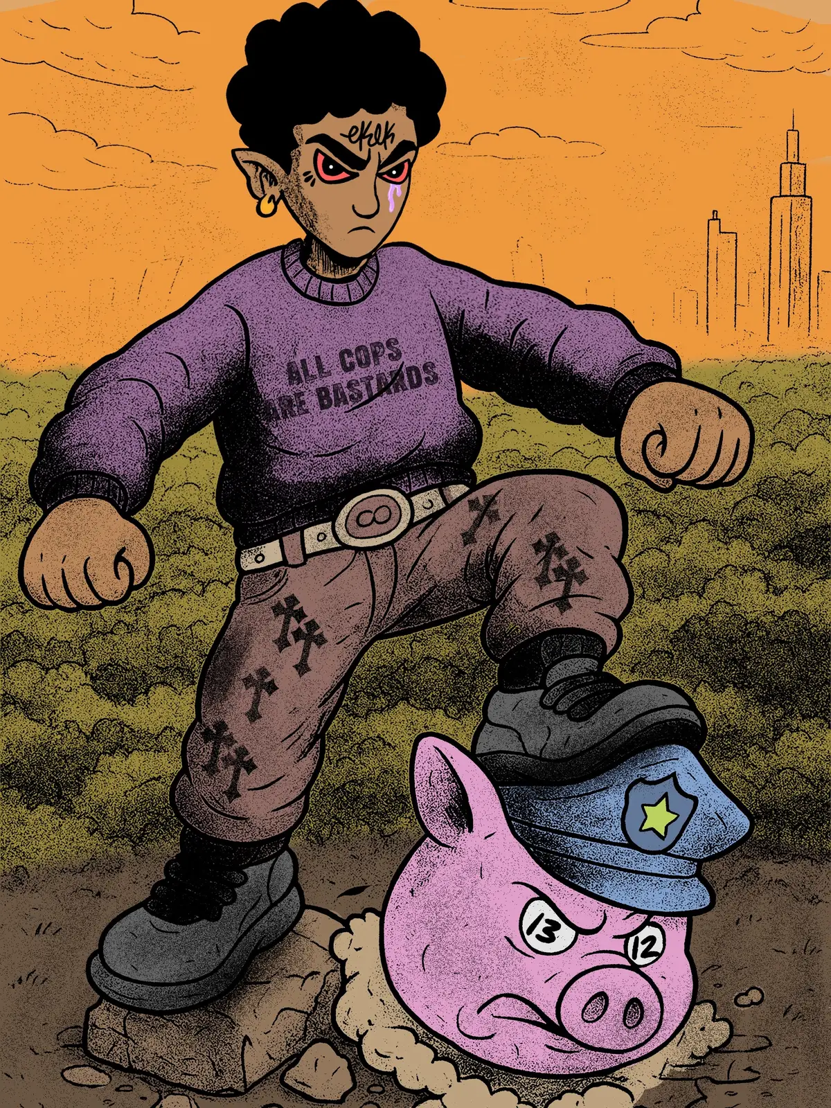 #art #artist #officialcharacter #artwork #1312 #cops #fyp #viral