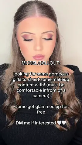 Hey lovelies! I’m currently looking for models to practice makeup looks on 💄 If you’re interested in being glammed up, send me a message! Perfect for anyone who wants to get their makeup done for content or just for fun ✨  #fyp #makeupartist #syd #unlockmylikes #viral 