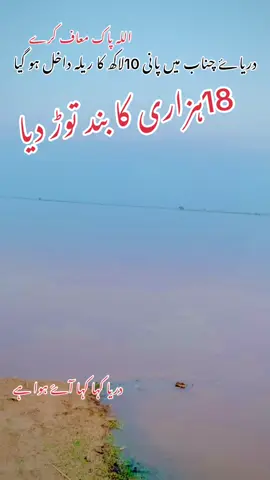 دریاۓ چناب میں پانی 10لاکھ کا ریلہ داخل ہو گیا#plzviral🥺🥺🙏🙏foryoupage #plz۔viral۔my۔account۔ #virlvideo 