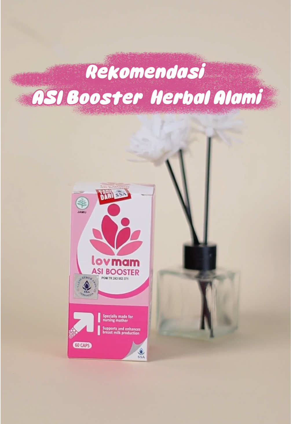 Tingkatkan produksi ASI dengan Lovmam Asi Booster ! 🤱 Mengandung ekstrak herbal alami, aman di konsumsi. . Klik keranjang kuning sekarang! 👇🛒 . #ASIBooster #Lovmam #HerbalAlami #PelancarASI #Menyusui #cariyangdarissa 
