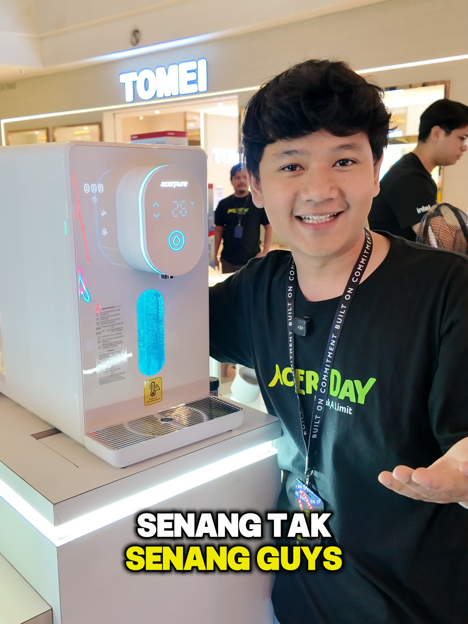 🥤 Next-level water at home! Acerpure Aqua WP1 isn’t just a purifier — it’s a wellness upgrade: ✨ Hydrogen-rich water for better health ✨ 3-stage filtration, safe & pure ✨ Hot, cold & room temp options instantly ✨ One-touch smart control, super easy ✨ Compact & modern design to fit anywhere 💛 Yellow bag exclusive — special discount only here! #AquaWP1 #HydrogenWaterMY #YellowBagDeal #SmartLivingMY #DailyHydration #HomeWellness #TikTokShopMY #DrinkPureLiveBetter