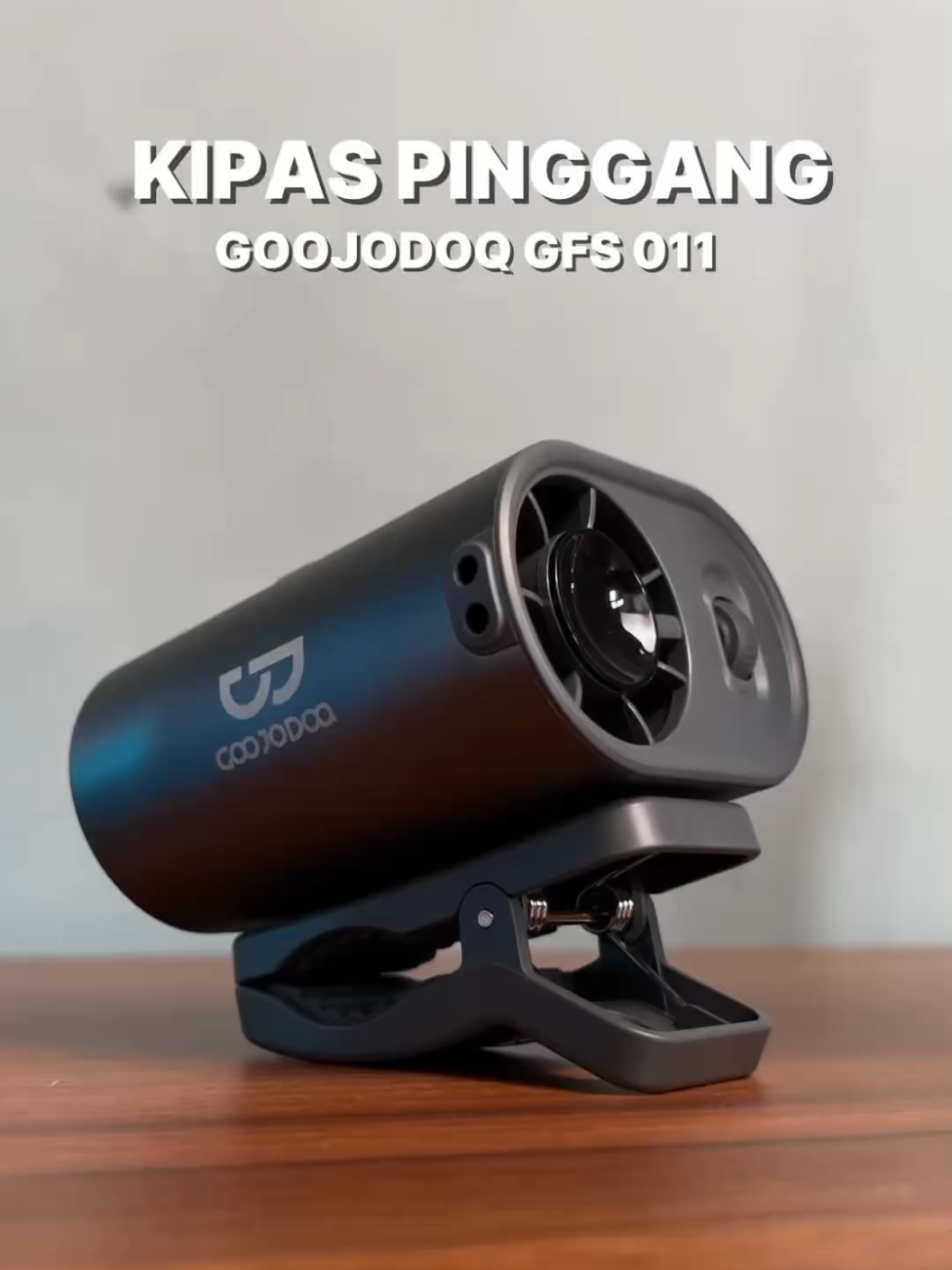 inovasi terbaru dari goojodoq, kipas pinggang portable seri GFS 011. #kipasgoojodoq #kipaspinggang #goojodoqgfs011 #kipasturbo #wibgajian 