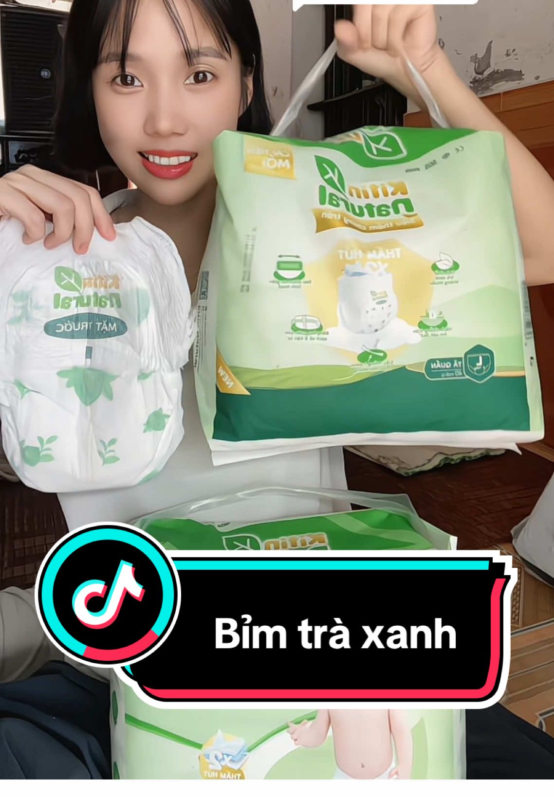 Trả lời @bibong2025🐍🦦  Bỉm Kitin đủ size tã dán và quần cho bé từ sơ sinh, mỏng nhẹ thoáng mát cho con nha các mom #xuhuong #bimchobe #bimkitinnatural #kitinnatural #bimtraxanh  @Mẹ Của Tipo 