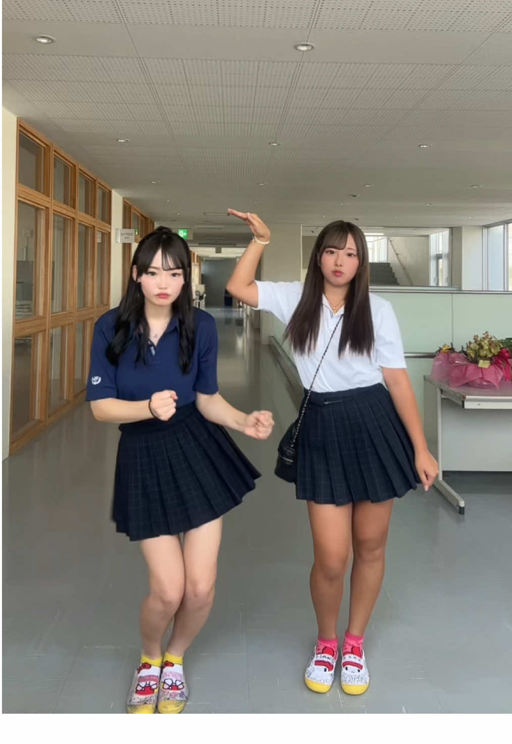 靴下お揃いだヨ❤️❤️文化祭9/7きてね✨✨✨✨#立野jk #fypシ #おすすめ #文化祭#モテキ
