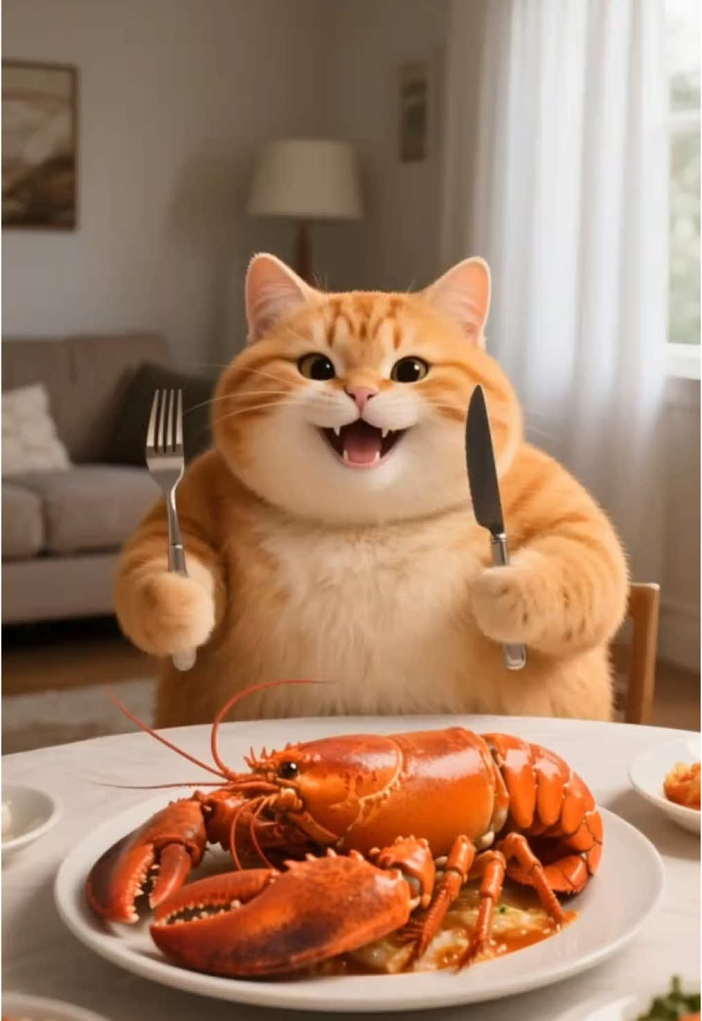 #funnycat #fatorangecat #funnyvideos #cat #tiktok 