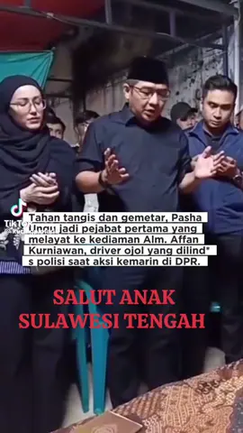 KETIKA RATUSAN ANGGOTA DPR RI ENTAH KEMANA SAAT DEMO, PASHA JUSTRU MELAYAT KORBAN TABRAK DAN DISERET RANTIS BRIMOB AFFAN KURNIAWAN - OJOL DI SEKITAR SLIPI JAKARTA #fyppppppppppppppppppppppp #tiktokviral #nitizensulteng #sulbar #sulsel #sultra #gorontalo #sulteng #palusulteng 